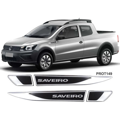 Adesivo Resinado Aplique Protetor Paralama Vw Saveiro 20/21