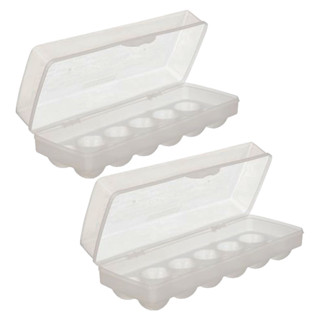 2 Potes Porta Ovos Para 12 Unidades Sanremo Organizador em Oferta na Shopee