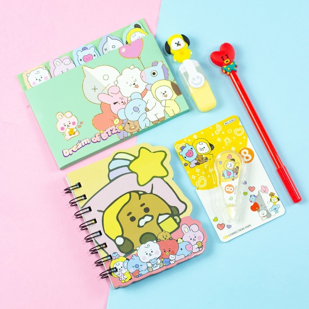 Kit Material Escolar Bts: Onde Comprar | BuscaProdutos