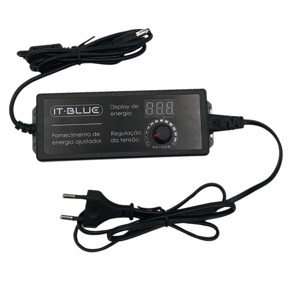 Fonte Regulável Digital 5a C/ Saída Ajustável De 3v A 12v