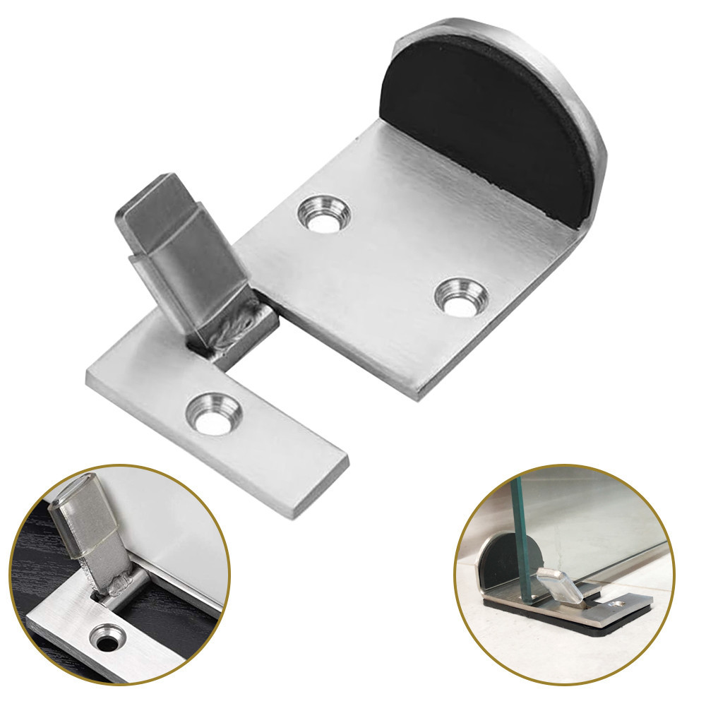 Trava Porta Aço Inox Prendedor Fixador Versátil Resistente em Oferta na Shopee