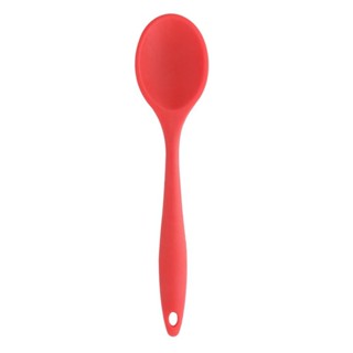 Colher para Servir Lyor Vermelha de Silicone 27cm x 6cm