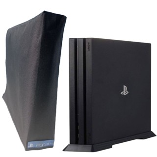 Capa Protetora Para Playstation 4 Ps4 PRO na Vertical Skin Preta Anti Poeira Pêlos Impermeável em Oferta na Shopee
