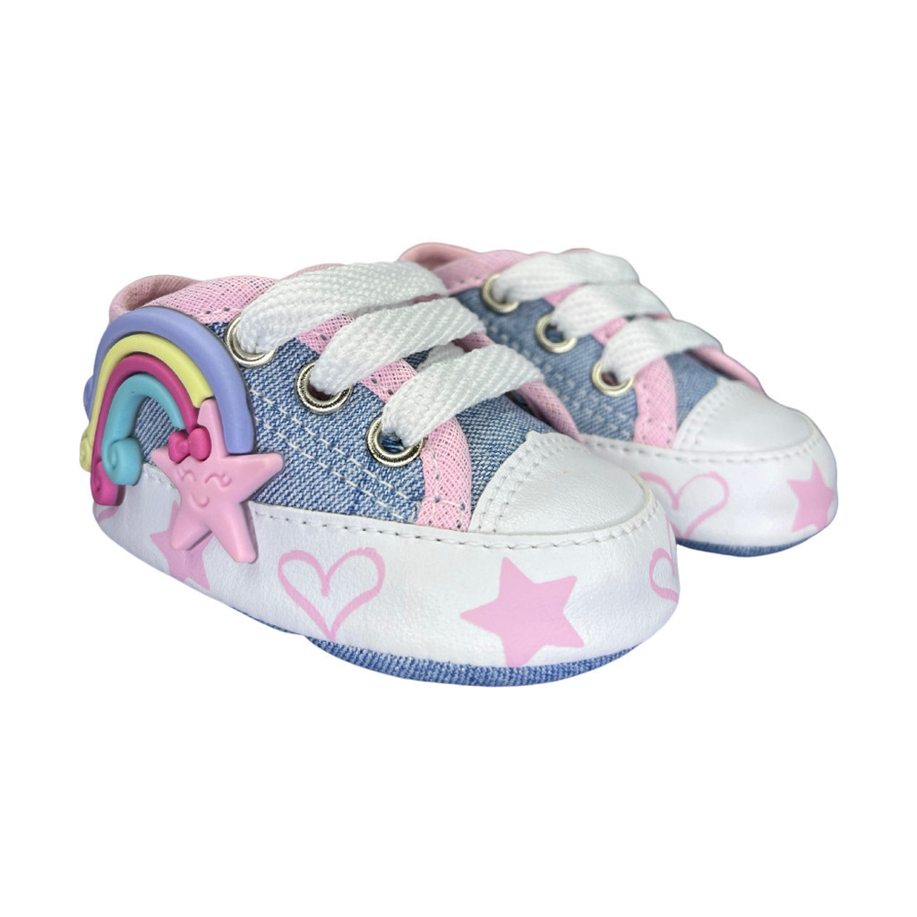 Sapatinho de bebê menina confortável recém-nascido á 1 ano barato macio presente maternidade festa