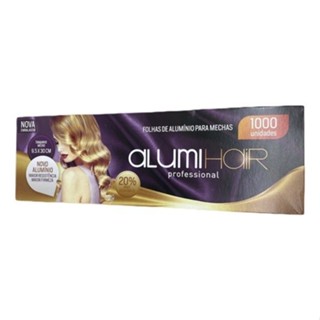 Papel Alumínio Para Mechas Alumihair 9.5x30 Cm C/ 1000 Unid em Oferta na Shopee