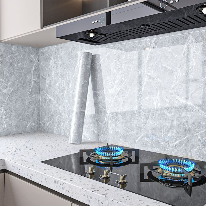 Papel de parede Adesivos para cozinha quarto Brilhante Lavável Mármore 3 metros x 60cm