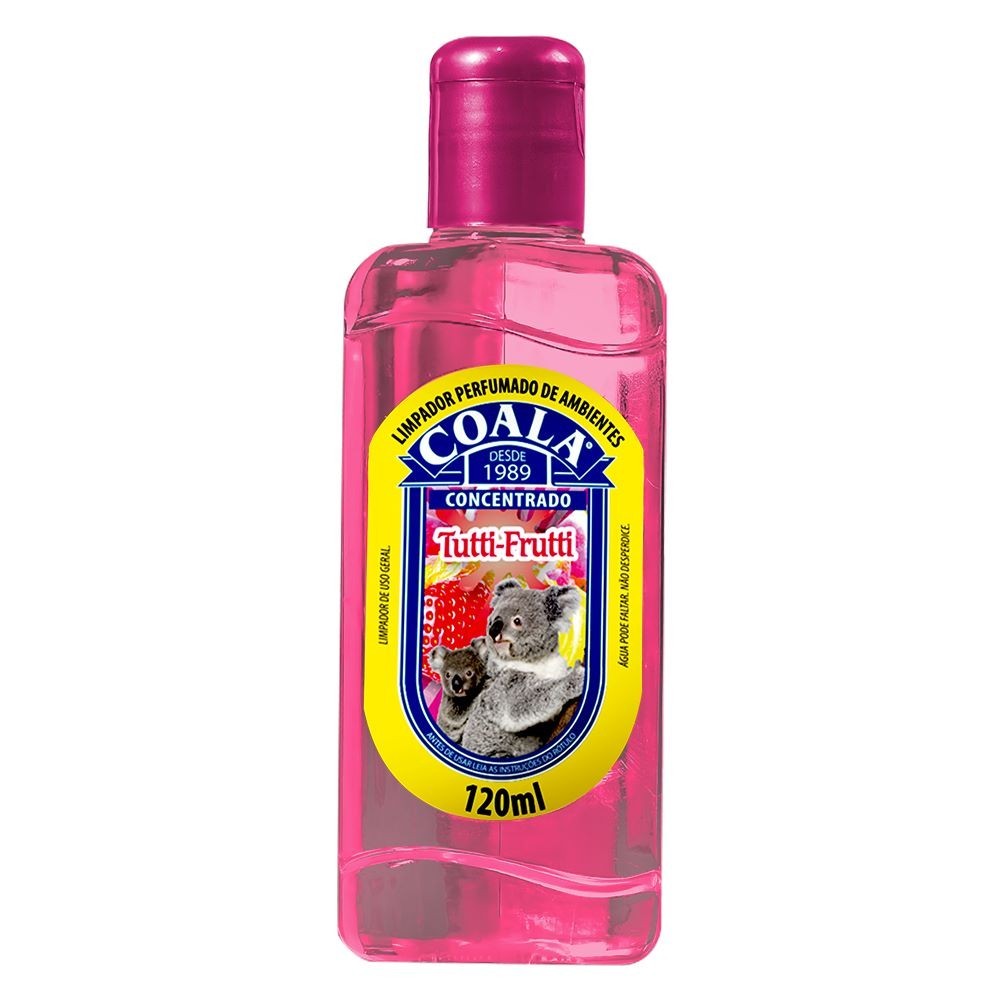 Coala Essências - Limpador Perfumado de Ambientes Tutti-Frutti 120 ml em Oferta na Shopee