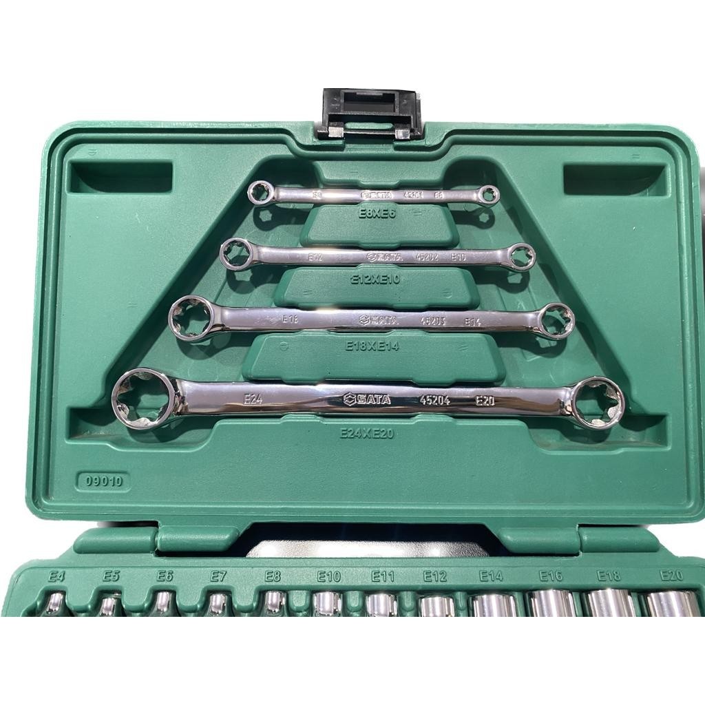 Jogo Soquete E Chave Torx 35 Peças Sata Garantia Vitalicia ST09010SJ
