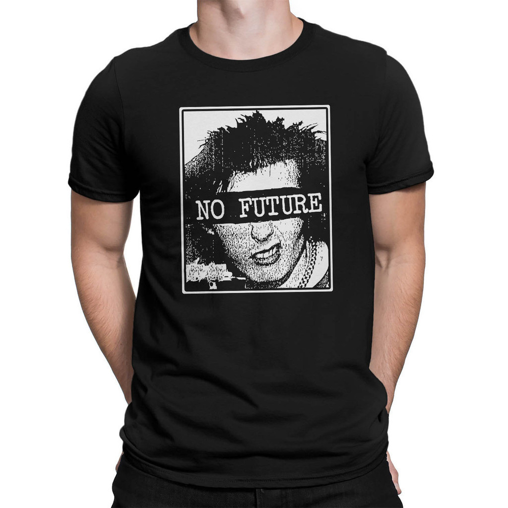 Camiseta Punk Rok No Future Camisa De Banda Unissex