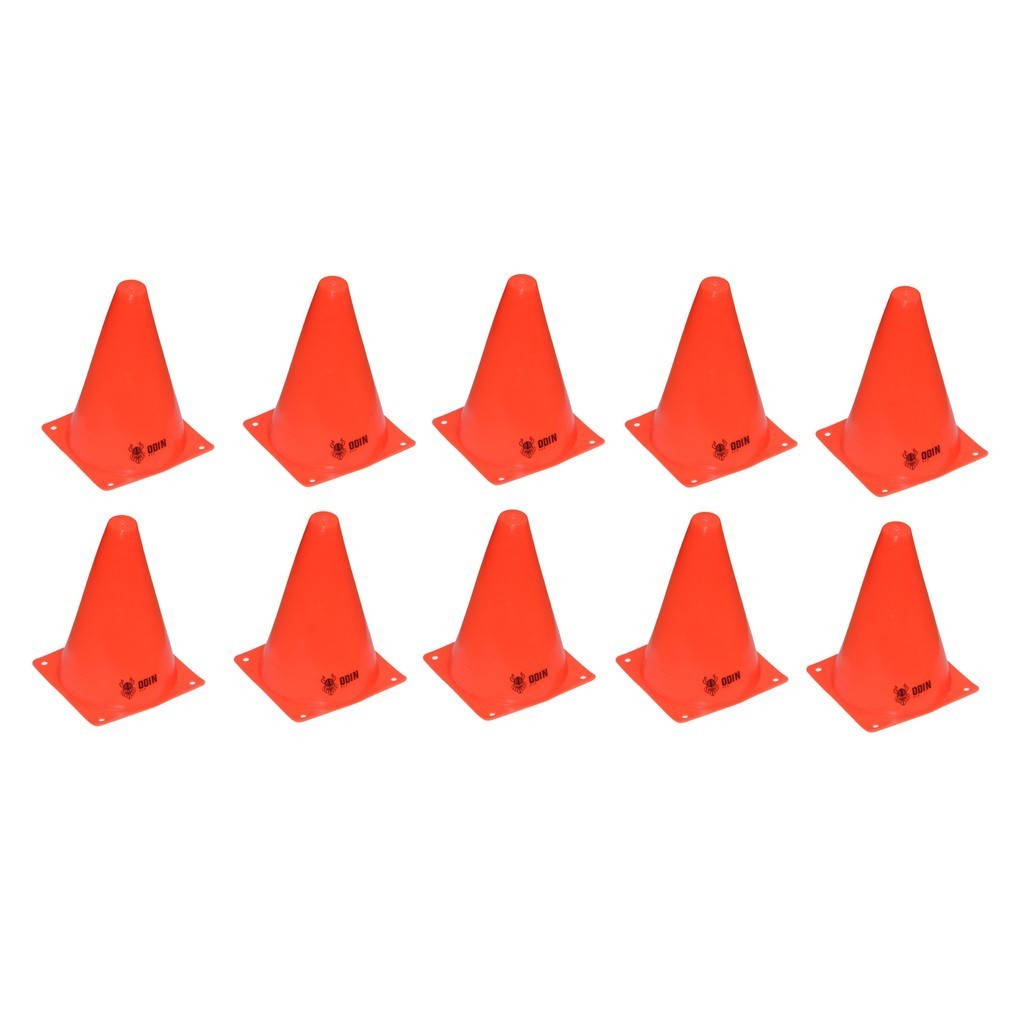 Kit 10 cones 19cm Laranja em Oferta na Shopee