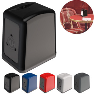 Kit com 6 Porta Guardanapos de Mesa Papel Tipo TV Interfolhados Suporte Prático Single Unitermi em Oferta na Shopee