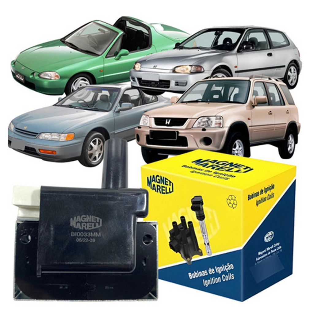 Bobina De Ignição Accord 16v Civic 1.5 / 1.6 16v Crv 2.0 16v em Oferta na Shopee