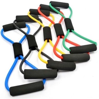 Elastico 8 Para Malhar Extensor Academia Treino Pilates Fit