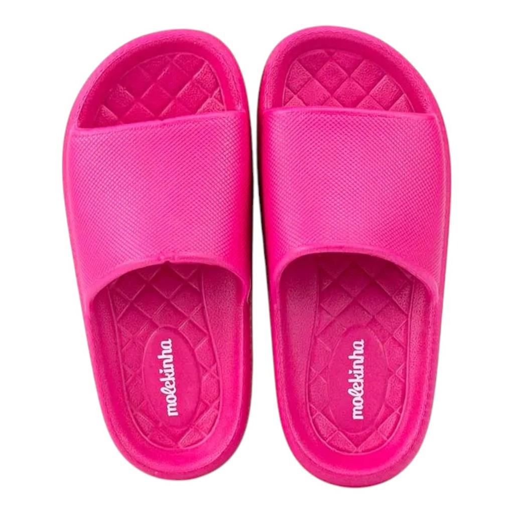 Chinelo Nuvem Infantil Menina Slide Leve Macio Molekinha