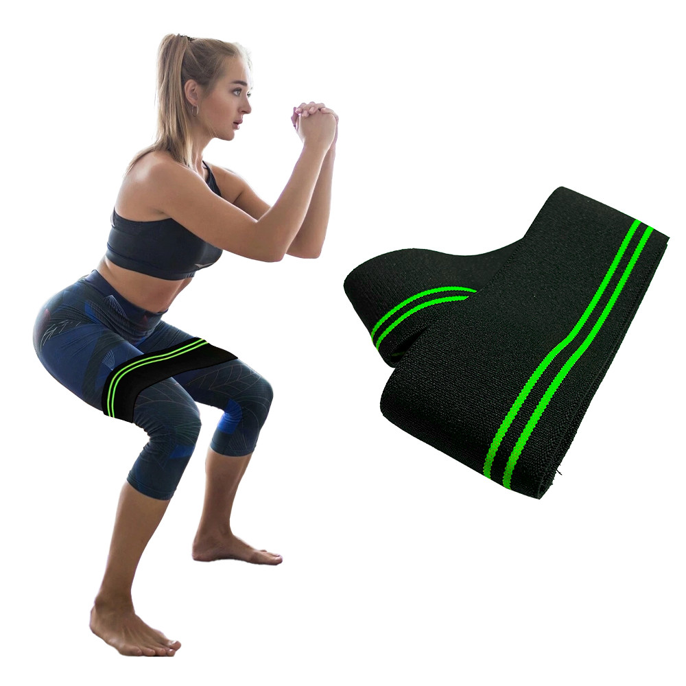 Hip Band Forte Faixa Elástica Resistente Thera Band Elastico Treino Funcional Alongamento Pilates Yoga Perna Agachamento