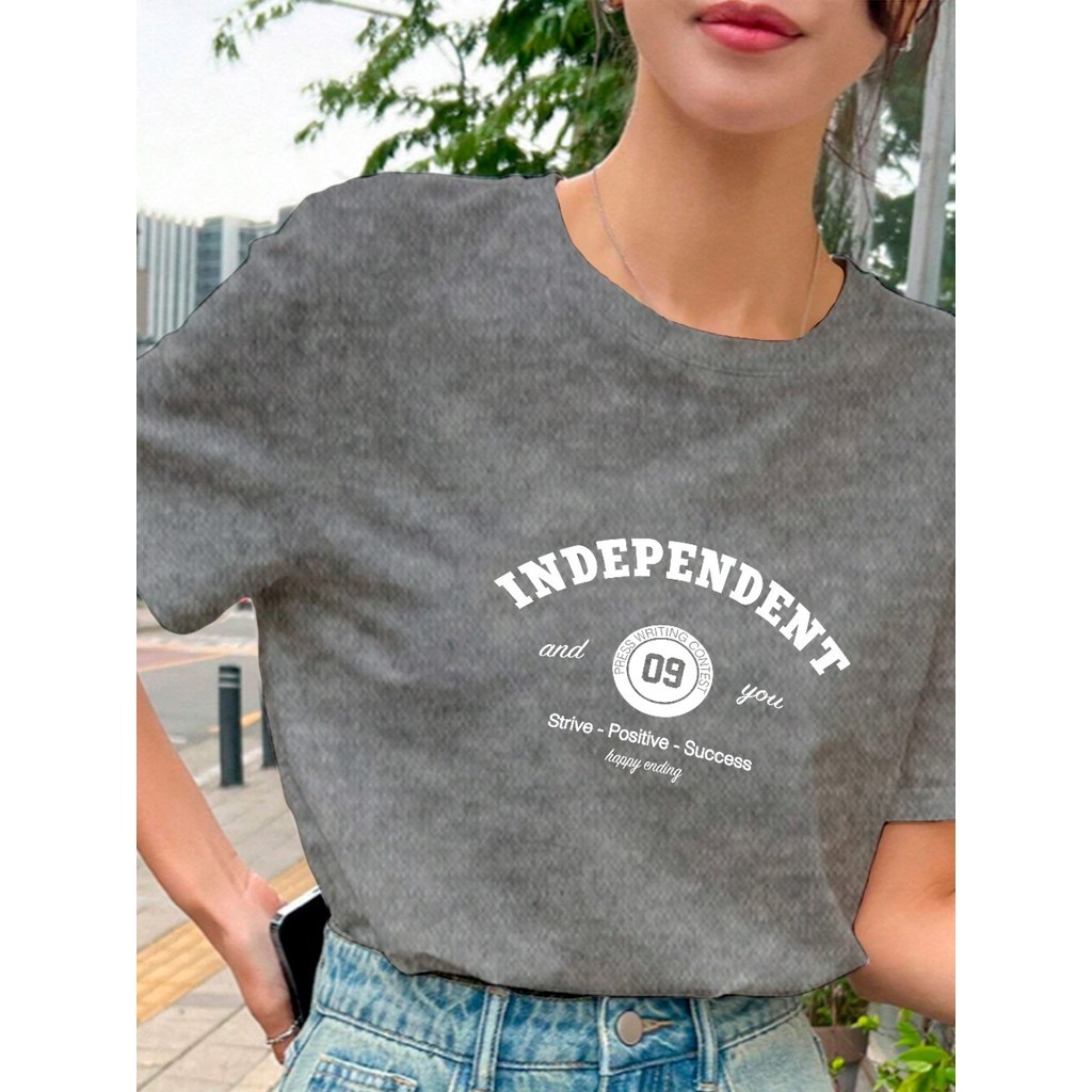 Camiseta Oversized Estilosa Larga Moderna Confortável Estilosa Streetwear T Shirt Blusa Larga
