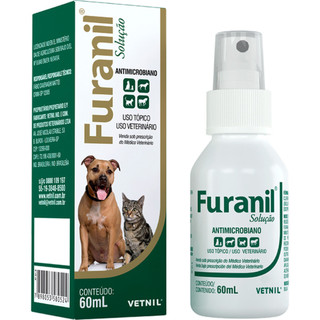 Furanil Spray Vetnil para Cães e Gatos - 60 mL em Oferta na Shopee