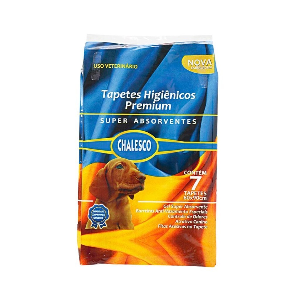 Tapete Higiênico Para Cães Cachorros Chalesco 14 Unidades - Pets