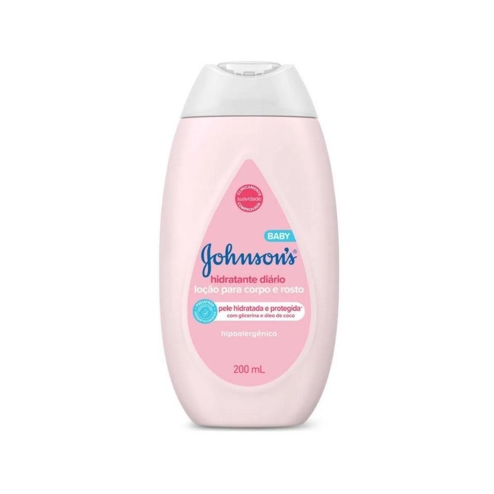 Loção Hidratante Infantil Johnson's Baby Regular 200ml em Oferta na Shopee