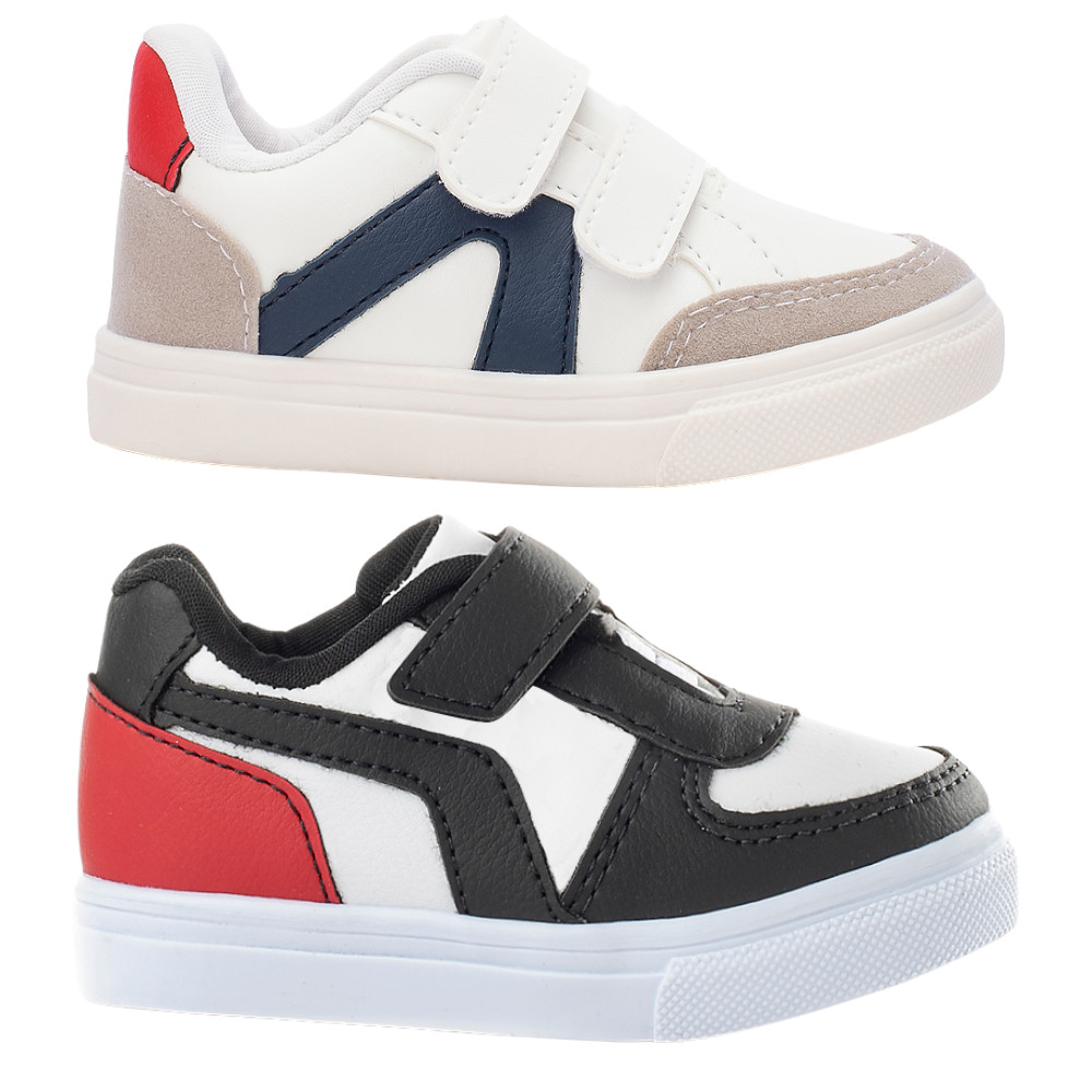 Combo Infantil 2 Pares Tênis Casual Menino Funfy Recortes em Oferta na Shopee