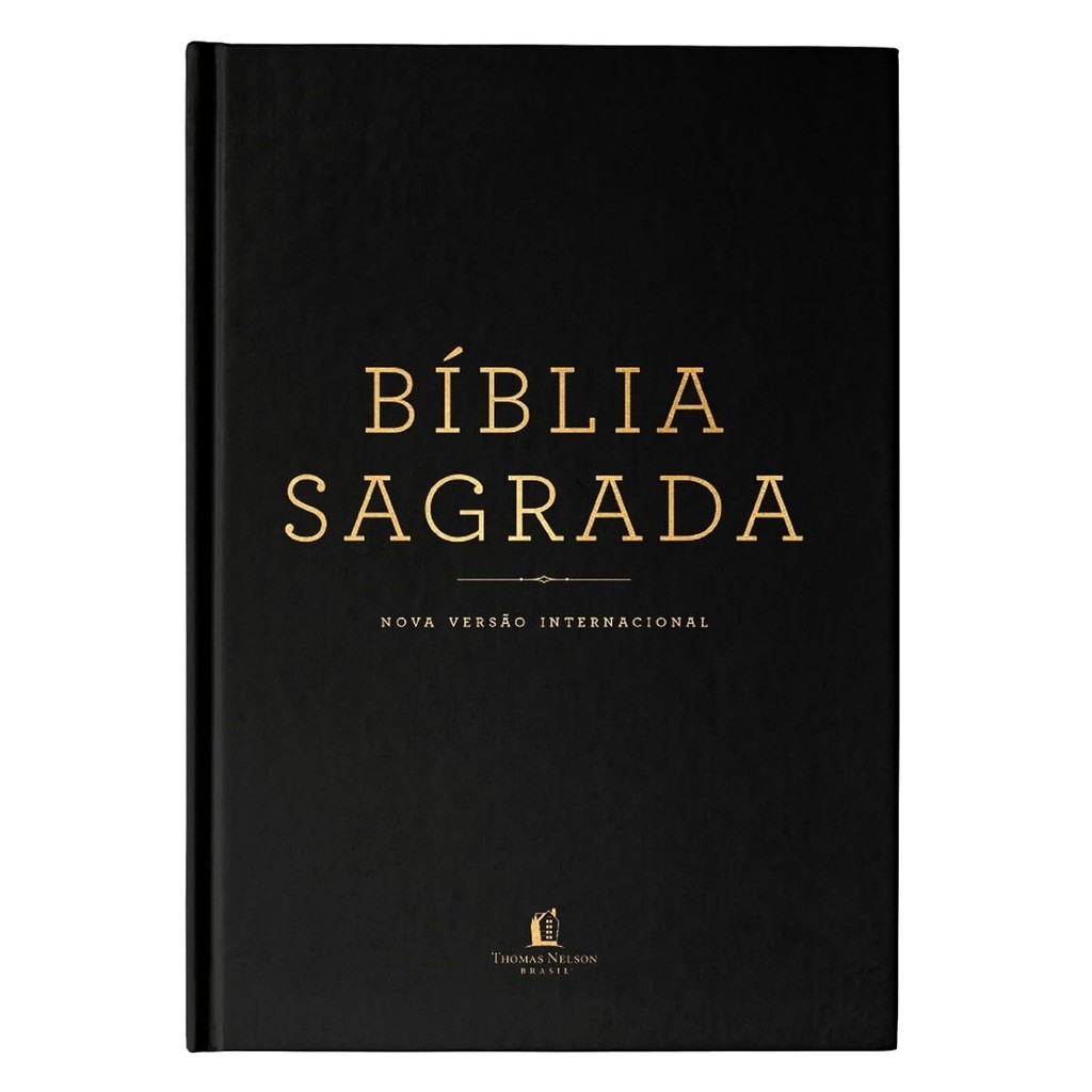 Bíblia Sagrada NVI | Letra Normal | Capa Dura | Preta em Oferta na Shopee
