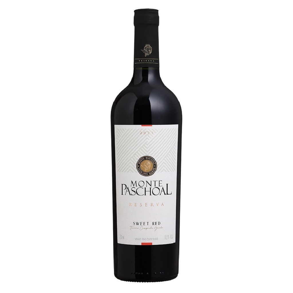 VINHO MONTE PASCHOAL RESERVA SWEET RED TINTO 750ML em Oferta na Shopee