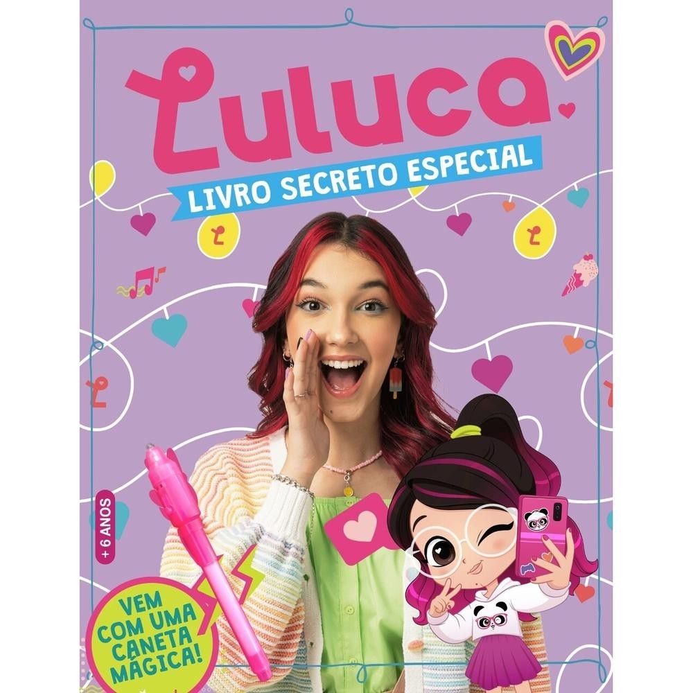 Luluca Meu Livro Secreto Especial em Oferta na Shopee