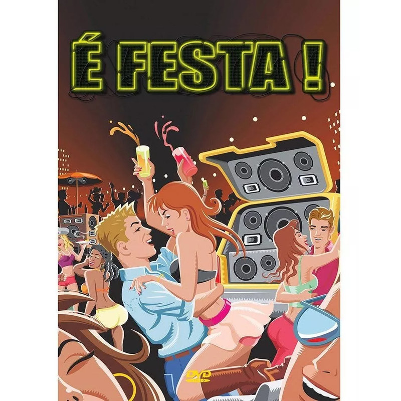 Dvd É Festa (Gusttavo Lima, Israel Novaes,Gabriel Valin,Avio