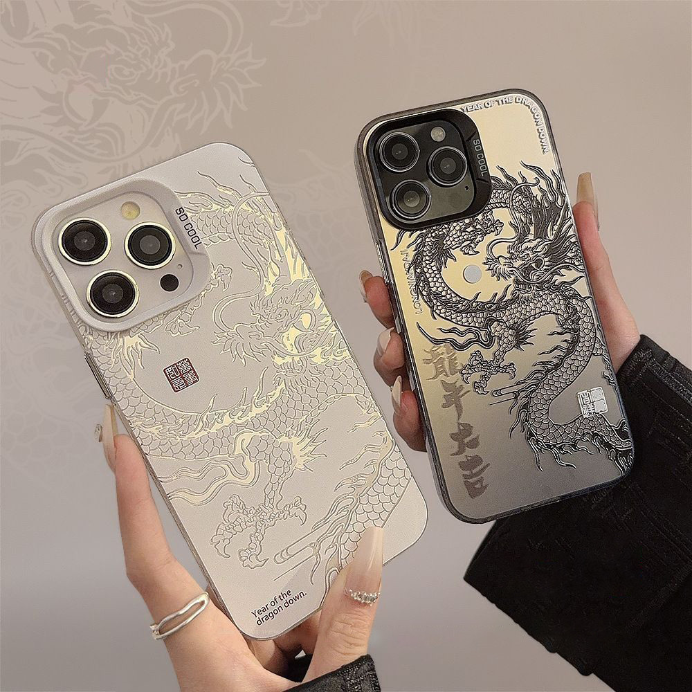 Luxo Dragão Totem Armadura IMD Caso De Telefone Para Samsung A54 A06 A14 A34 A05 A15 A13 A23 A56 A53 A16 A52 A35 Capa