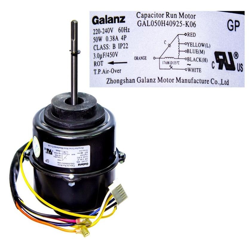 Motor Evaporadora Ar Condicionado York Gal050h40925-k06