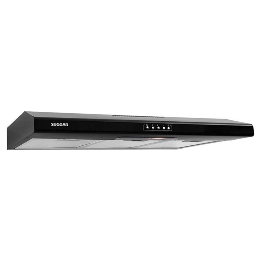 Depurador de Ar Suggar Slim Preto 80cm DI81PT — oferta na Shopee