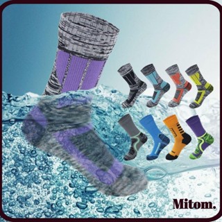 Meias Impermeáveis MITOM , Esportivas Confortáveis Para O Exterior , Acampamento De Montar Caminhadas Quentes A Neve em Oferta na Shopee