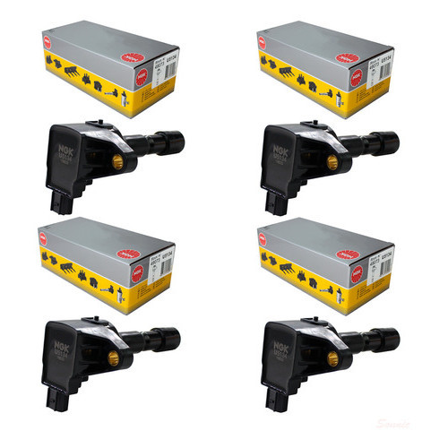 Kit 04 Bobina Ignição City 1.5 16v Fit 1.4 1.5 16v Flex Ngk em Oferta na Shopee