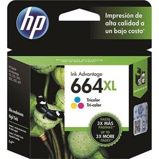 Cartucho de Tinta 664XL Tricolor F6V30AB - HP em Oferta na Shopee