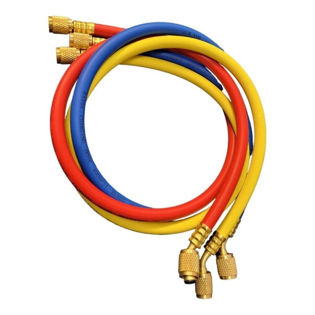 Kit Mangueiras De Manifold 90cm Para Gás R410