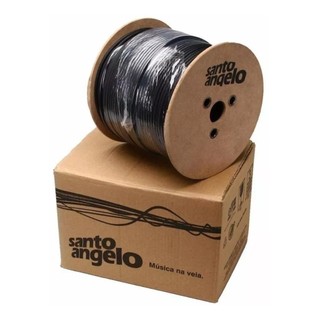 10 Metros Fio Santo Angelo Rolo  Microfone E Instrumento Sc30