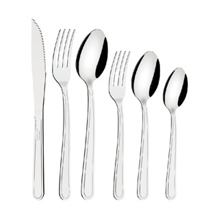 Faqueiro Búzios 36pçs Aço Inox Tramontina em Oferta na Shopee