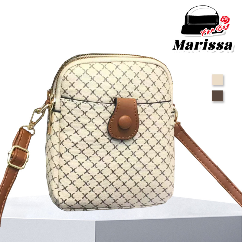 Marissa Bolsa Feminina Mini Bolsa Para Celular Bolsa Transversal Bolsa Quadrada Estilosa Acessório Moda Feminina