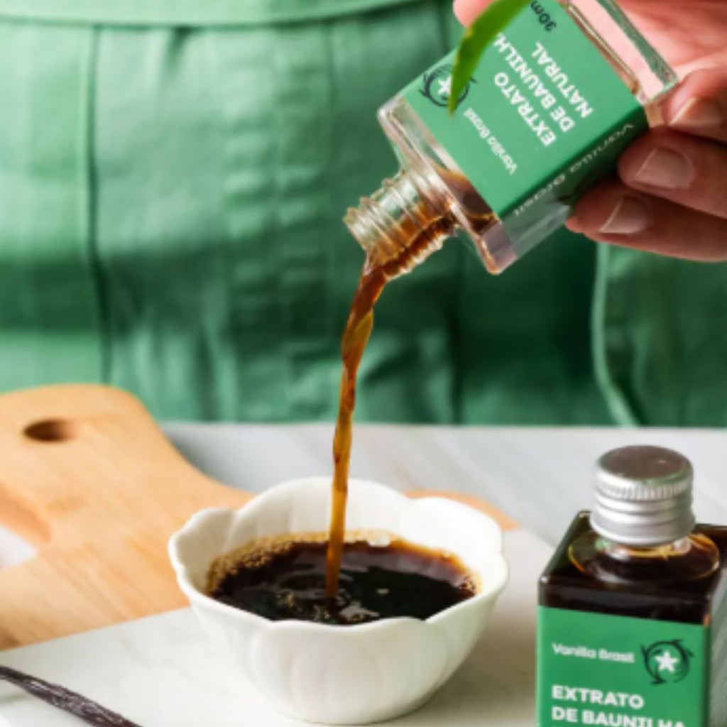 Extrato de Baunilha Natural 30ML Vanilla Brasil