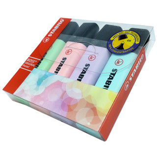 Caneta Marca Texto Stabilo Boss Original Pastel - 4 Cores em Oferta na Shopee