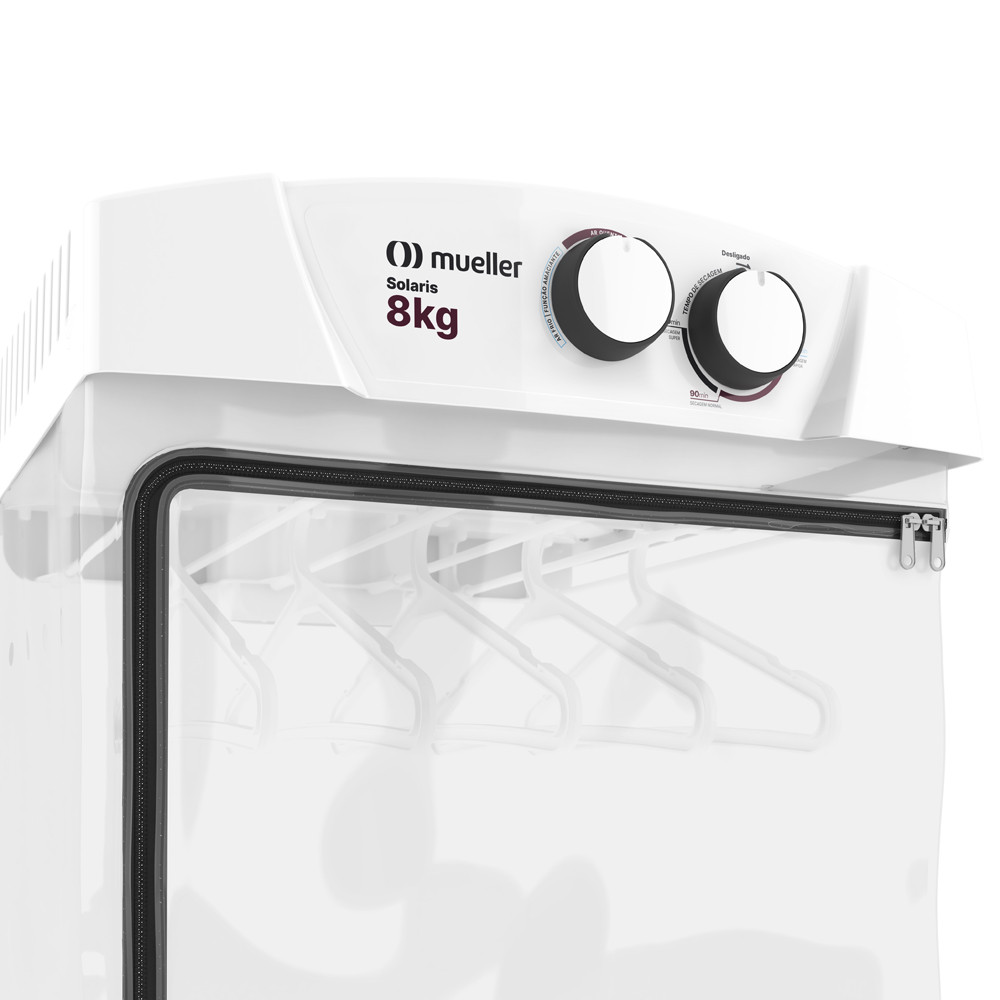 Secadora de Roupas Mueller Solaris 8kg 220V Branca — imagem 2 de 2