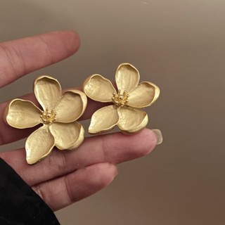1 Par Moda Exagerada Brincos De Metal Exagerado Grandes Para Festa Feminina Jóias De Casam...