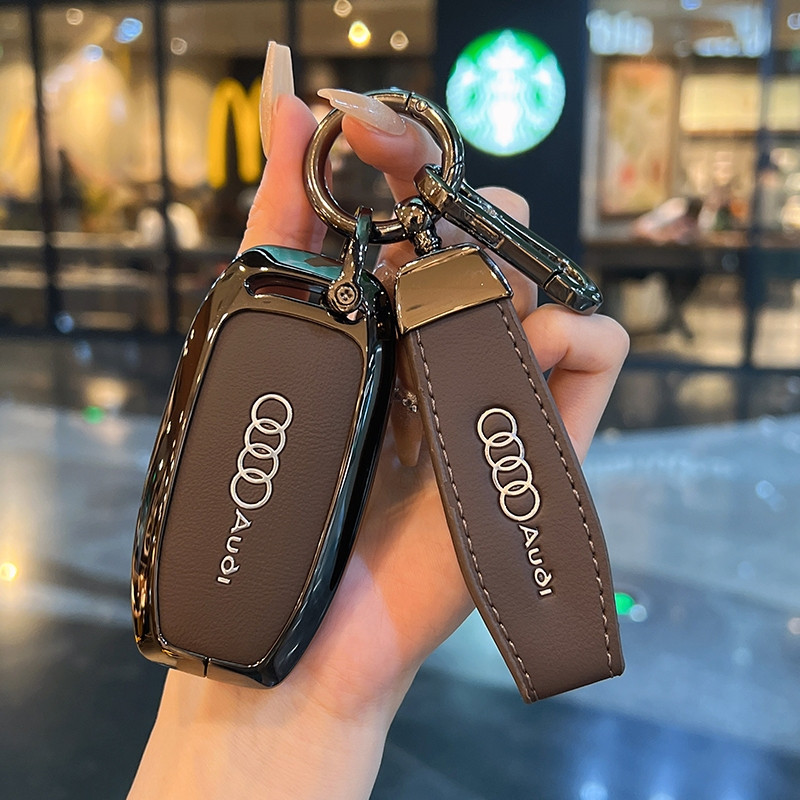 [Estoque Disponível] Capa de Chave de Carro em Liga de Zinco para Audi A1 A4 A6 A3 8p S7 R8 Rs3 Q2 Q3 Q5 Proteção Integr em Oferta na Shopee
