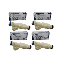 Kit 04 Bico Injetor Hrv 1.8 Flex 2017 Bosch 0280157157UKit4
