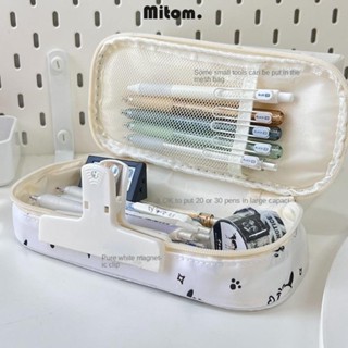 Lápis MITOM , Caixa De Grande Capacidade , Saco De Papelaria De Moda Pochacco School Pouch Pen Bag Girls