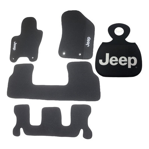 Tapete Jeep Commander 2022 2023 04 Pçs Borracha + Lixeira em Oferta na Shopee
