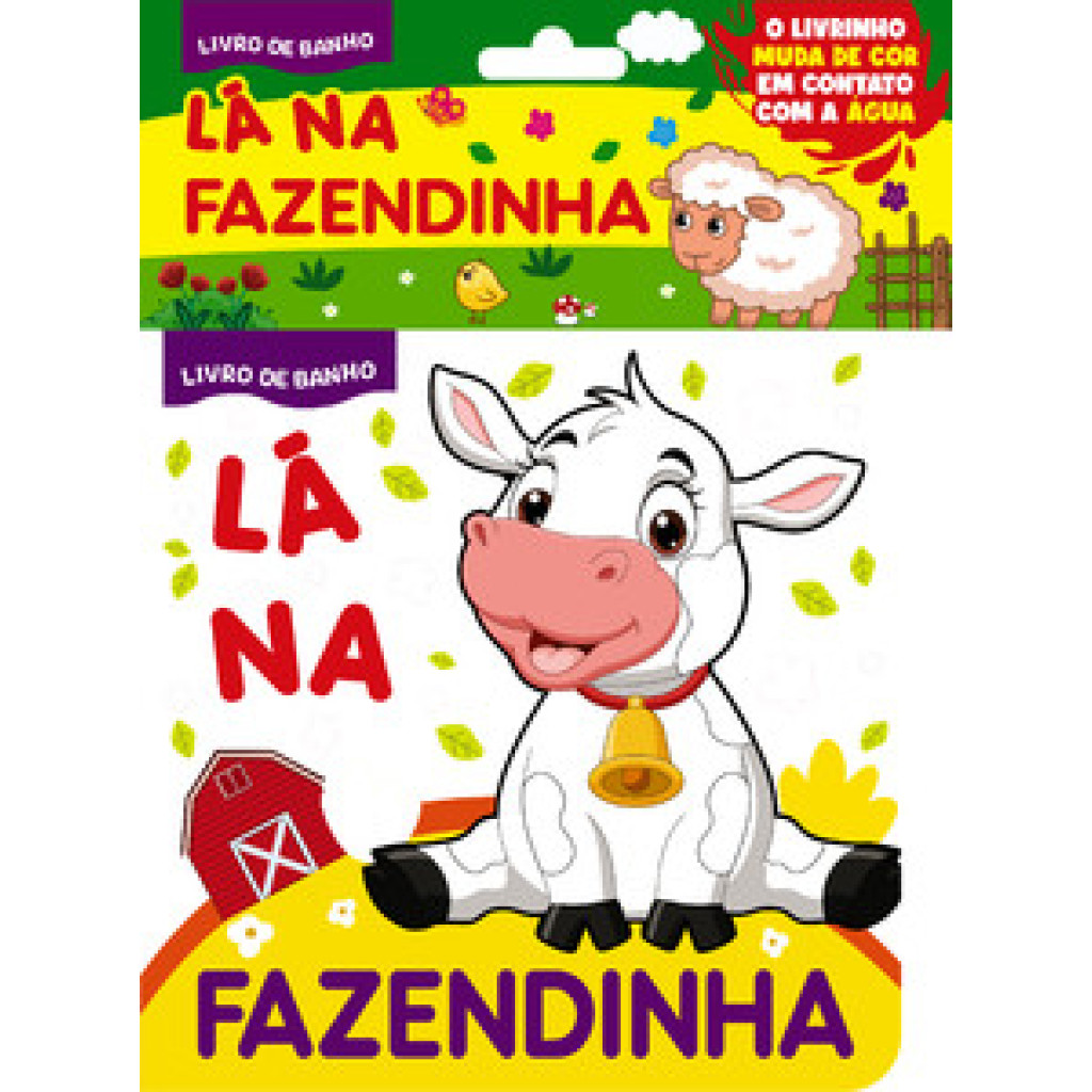 LÁ NA FAZENDINHA   LIVRO DE BANHO em Oferta na Shopee