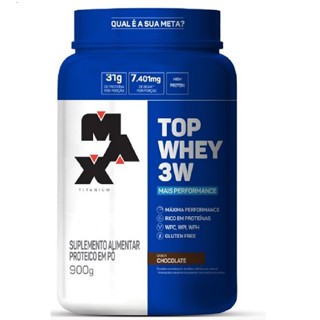 Top Whey 3W 900g - Max Titanium