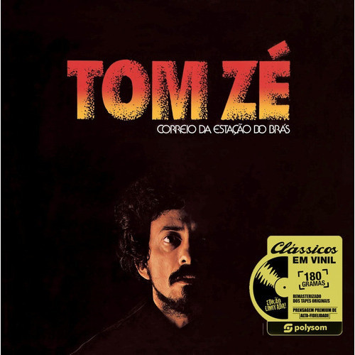 Lp Vinil Tom Zé Correio Da Estação Brás 180g Lacrado Polysom