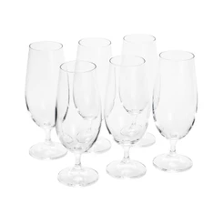 6 Taças de Cerveja Wolff Gastro Colibri de Cristal 380ml